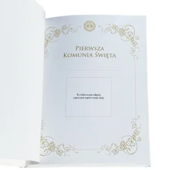 Album na Zdjęcia na Komunię - Pamiątka Pierwszej Komunii Świętej Prezent dla Chłopca Dziewczynki