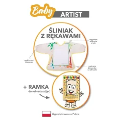 Baby Artist - Śliniak z rękawami