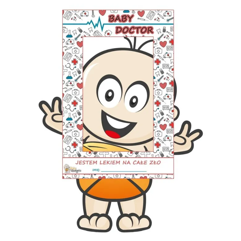 Baby Doctor - Śliniak z rękawami