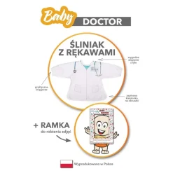 Baby Doctor - Śliniak z rękawami
