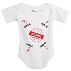 Baby Instructions - Body z instrukcją dla Taty (CZ)