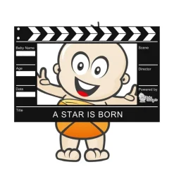 Baby Rockstar - Śliniak z rękawami