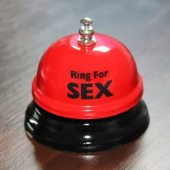 Biurkowy dzwonek na sex - Czerwono-czarny