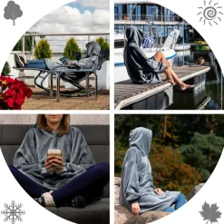 Bluzair - Bluza koc - Szary