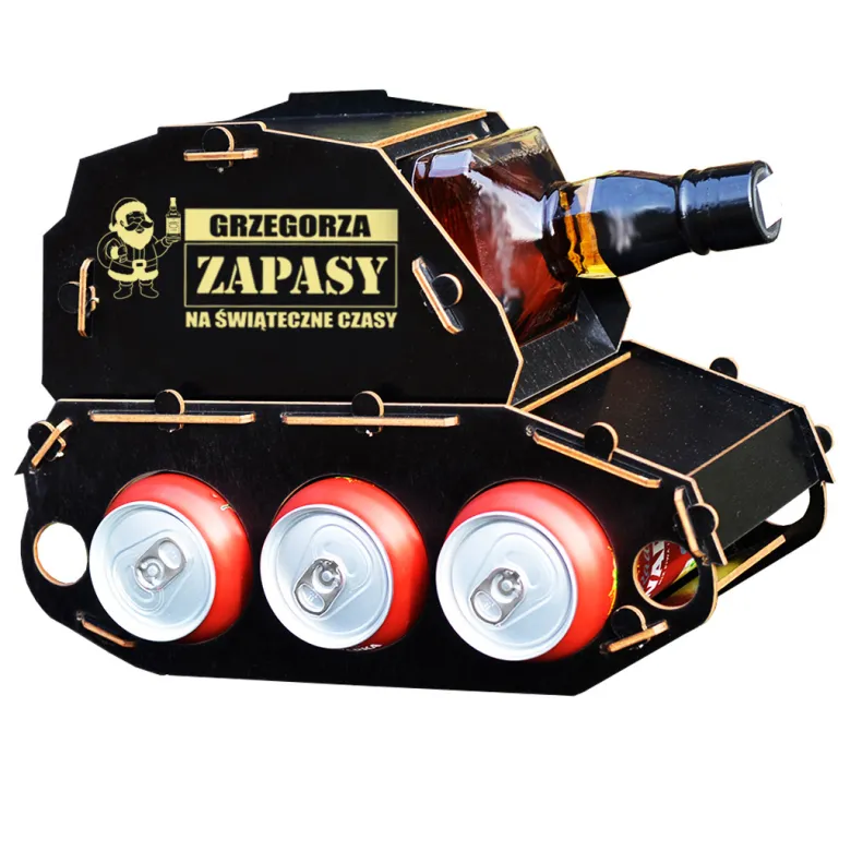 Czołg na whisky - prezent na Święta dla chłopaka taty męża