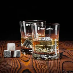 Etui na whisky ze szklankami Froster Who cares