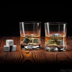 Etui na whisky ze szklankami Froster