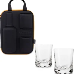 Etui na whisky ze szklankami Froster