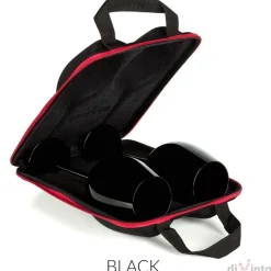 Etui z kieliszkami diVinto - Black
