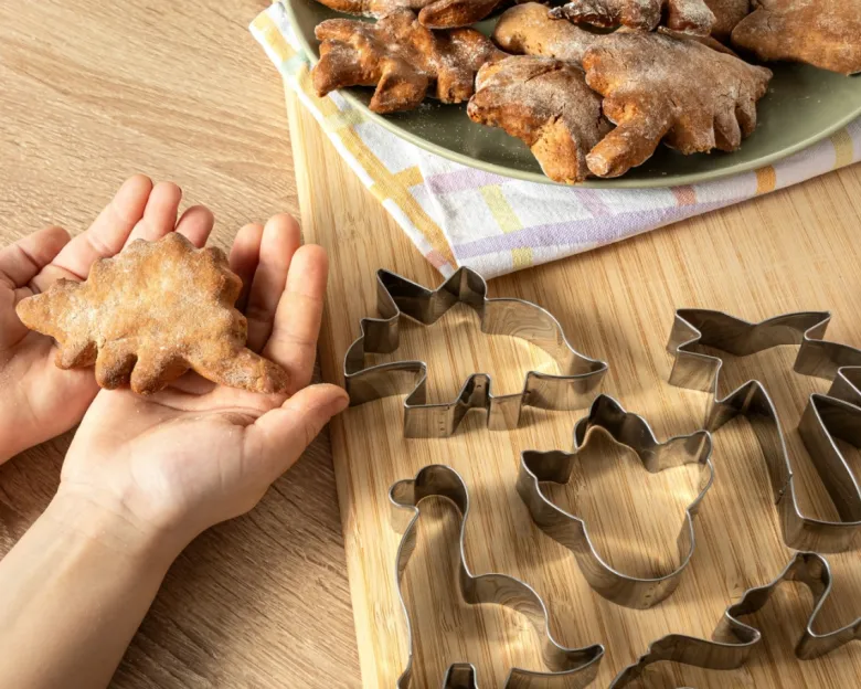 Foremki na ciastka DINOZAURY 6 szt.