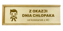 Gra Domino z własnym podpisem - prezent na Dzień Chłopaka Przedszkole Szkoła