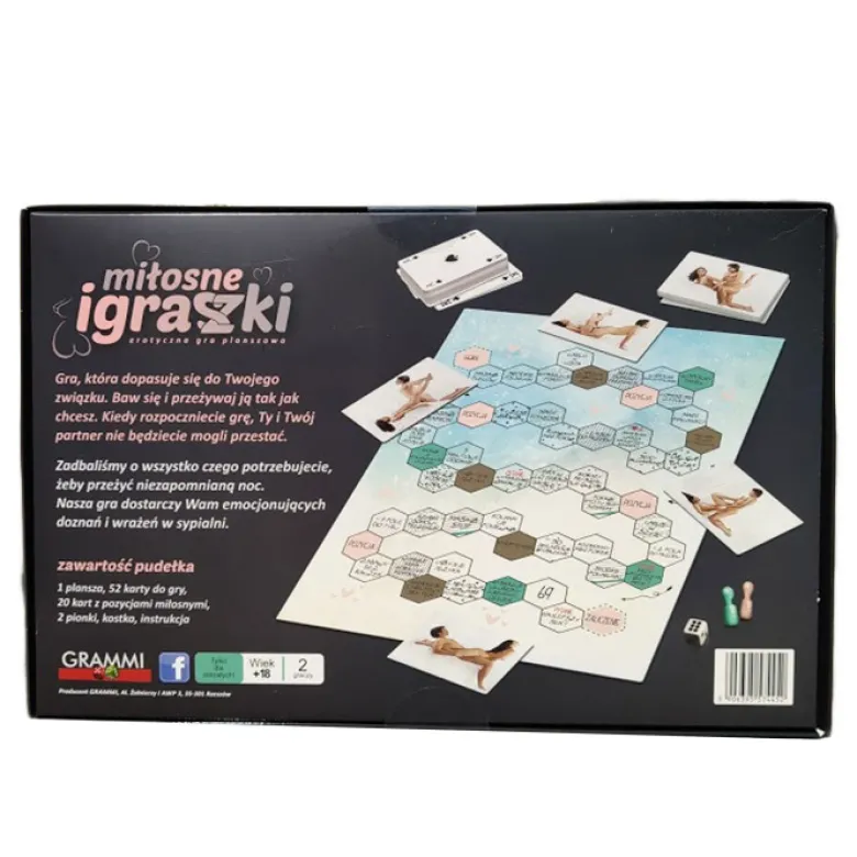 Gra erotyczna dla dwojga - MIŁOSNE IGRASZKI