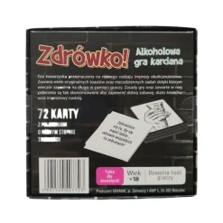 Gra imprezowa karciana - ZDRÓWKO