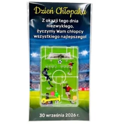 Gra Piłka Nożna + Życzenia - prezent na Dzień Chłopaka