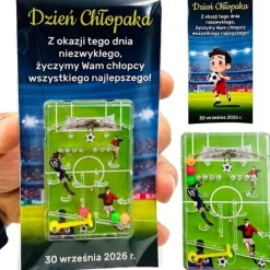 Gra Piłka Nożna + Życzenia - prezent na Dzień Chłopaka