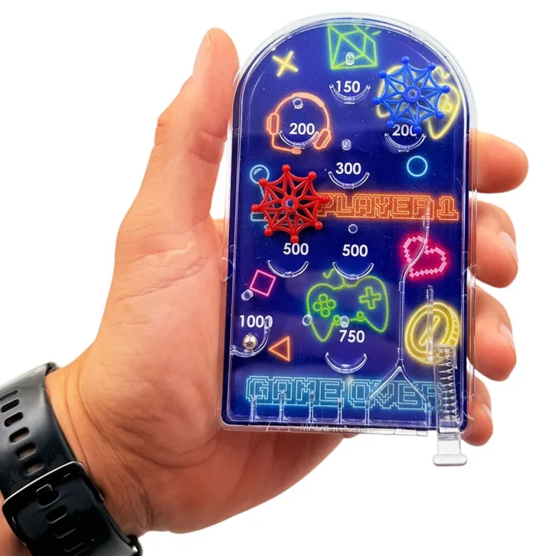 Gra Zręcznościowa Pinball - Prezent na Dzień Chłopaka dla Fana Gier szkoła przedszkole