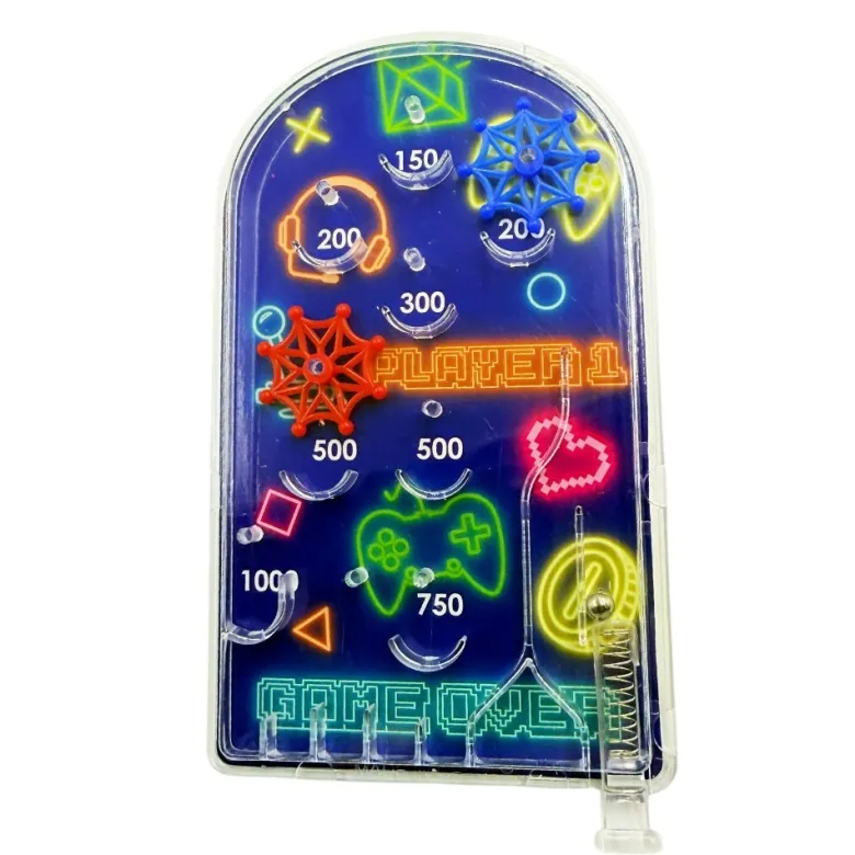 Gra Zręcznościowa Pinball - Prezent na Dzień Chłopaka dla Fana Gier szkoła przedszkole