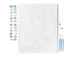 Gruba Mona Lisa - zestaw do malowania po cyferkach