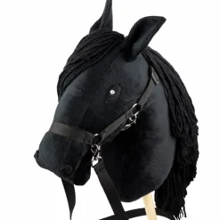 Hobby Horse Skippi - koń na kiju - Czarny