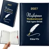 Kalendarz dla Wychowawcy Nauczyciela Granatowy - Prezent Upominek na Dzień Nauczyciela