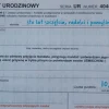 Kartka na urodziny Z MANDATEM dla kobiety