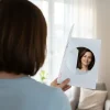 Kartka Urodzinowa z Lustrem - Prezent na 18 40 50 60 Urodziny dla Kobiety Dziewczyny Przyjaciółki