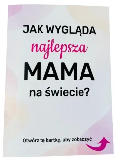 Kartka Urodzinowa z Lustrem - Prezent na 18 40 50 60 Urodziny dla Kobiety Dziewczyny Przyjaciółki
