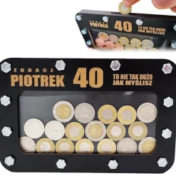 Klatka na Monety - pudełko na pieniadze z grawerem