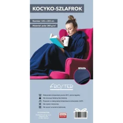 Kocyko-szlafrok - Granatowy