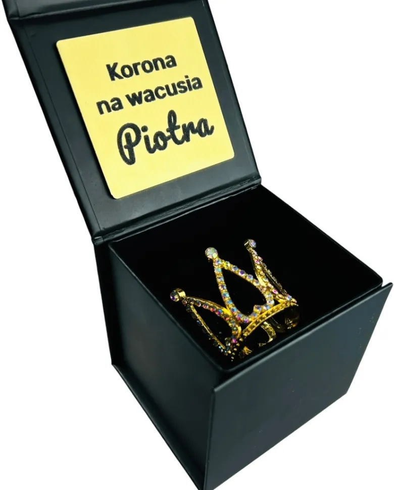 Korona na Wacusia - Śmieszny Prezent dla Niego Męża Chłopaka Faceta Mężczyzny na Walentynki Urodziny Święta