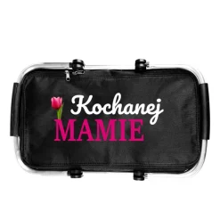 Kosz Piknikowy Kochanej Mamie - Prezent dla Mamy na Dzień Matki Urodziny Święta