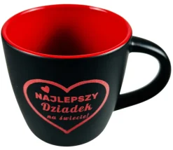 Kubek Ceramiczny z Grawerem dla Dziadka - Prezent na Dzień Babci i Dziadka Święta