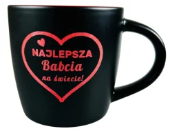 Kubek Ceramiczny z Grawerem dla Babci - Prezent na Dzień Babci i Dziadka Święta