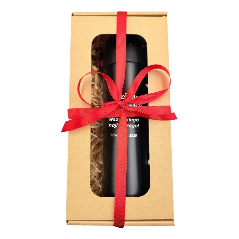 Kubek Termiczny 500ml z Grawerem - prezent na Dzień Chłopaka Szkoła Praca