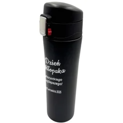 Kubek Termiczny 500ml z Grawerem - prezent na Dzień Chłopaka Szkoła Praca