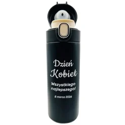 Kubek Termiczny - Prezent na Dzień Kobiet dla koleżanek z pracy dziewczynek ze szkoły przedszkola