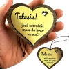 Kubek Termiczny + Zawieszka Zestaw Tatusiu Jedź Ostrożnie - Prezent dla Taty na Dzień Ojca Święta
