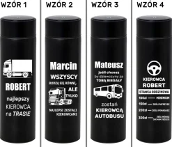 Kubek Termiczny z Grawerem dla Kierowcy- prezent dla taty męża chłopaka na święta urodziny