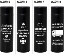 Kubek Termiczny z Grawerem dla Kierowcy- prezent dla taty męża chłopaka na święta urodziny