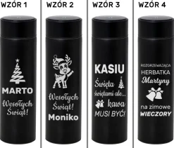 Kubek Termiczny z Grawerem na Święta - prezent dla mamy taty żony męża dziewczyny chłopaka kobiety mężczyzny