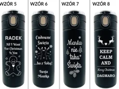 Kubek Termiczny z Grawerem na Święta - prezent dla mamy taty żony męża dziewczyny chłopaka