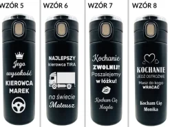 Kubek Termiczny z Grawerem - prezent dla kierowcy na święta urodziny
