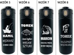 Kubek Termiczny z Grawerem - prezent dla wędkarza na święta urodziny