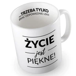Kubek Życie jest piękne