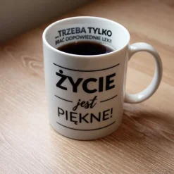 Kubek Życie jest piękne