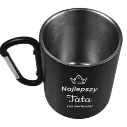 Kubek z Karabińczykiem Najlepszy Tata na Świecie - Prezent dla Taty na Dzień Ojca Święta Urodziny