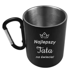 Kubek z Karabińczykiem Najlepszy Tata na Świecie - Prezent dla Taty na Dzień Ojca Święta Urodziny