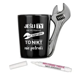 Kubek Złotej Rączki - prezent dla taty dziadka męża