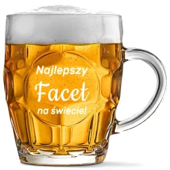 Kufel do Piwa z grawerem dla chłopaka męża - prezent na Dzień Chłopaka
