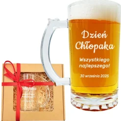 Kufel do Piwa z grawerem - prezent na Dzień Chłopaka dla kolegi z pracy